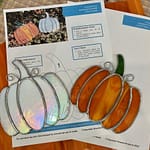 Stained Glass Pumpkin Pattern Mountain Woman Products