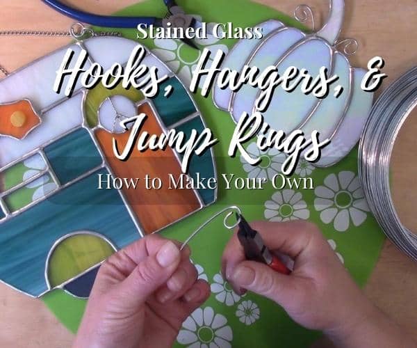 DIY Jump Rings Hooks & Hangers for Stained Glass Mountain Woman Products