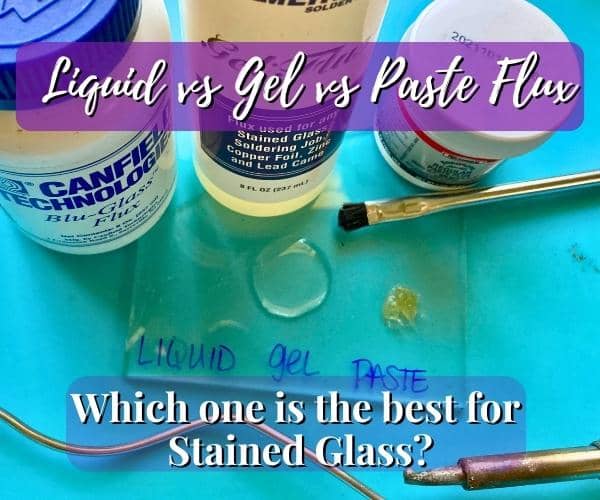 canfield liquid vs amerway or classic 100 gel vs nokorode paste flux for stained glass mountain woman products