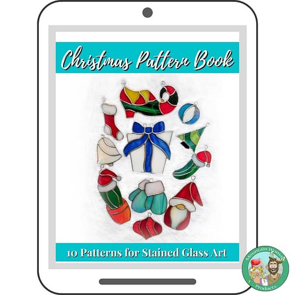 Stained Glass Christmas Pattern book Mountain Woman Products