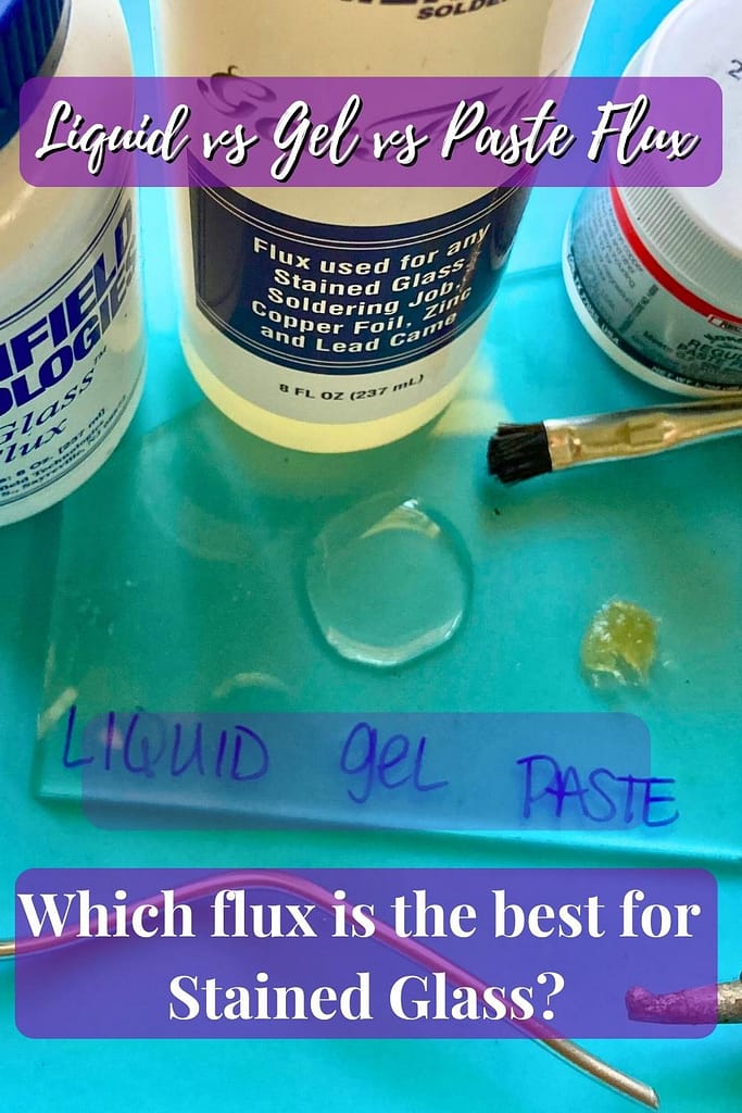 liquid vs gel vs paste flux for stained glass mountain woman products
